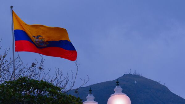 La bandera de Ecuador (imagen referencial) - Sputnik Mundo