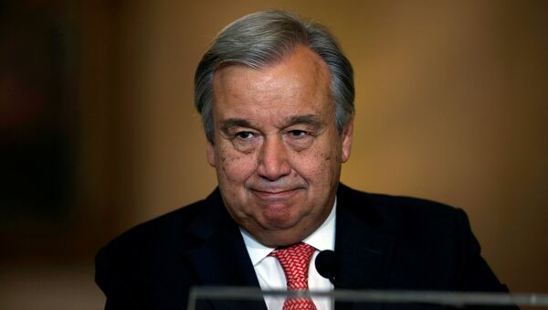 Antonio Guterres, secretario general de la ONU (archivo) - Sputnik Mundo