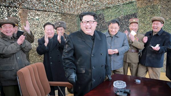Kim Jong-un, líder de Corea del Norte (Archivo) - Sputnik Mundo