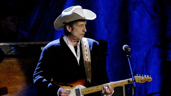 Rock musician Bob Dylan performs at the Wiltern Theatre in Los Angeles - Sputnik Mundo