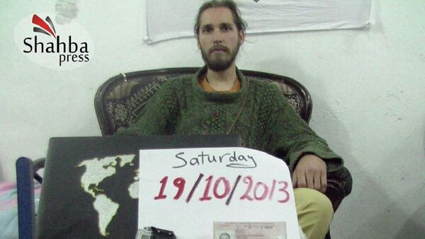Konstantín Zhuravliov, ciudadano ruso, capturado por insurgentes el año pasado en Siria - Sputnik Mundo