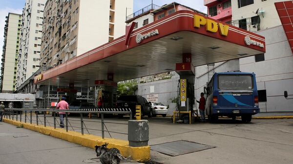 Gasolinera en Caracas, Venezuela (archivo) - Sputnik Mundo