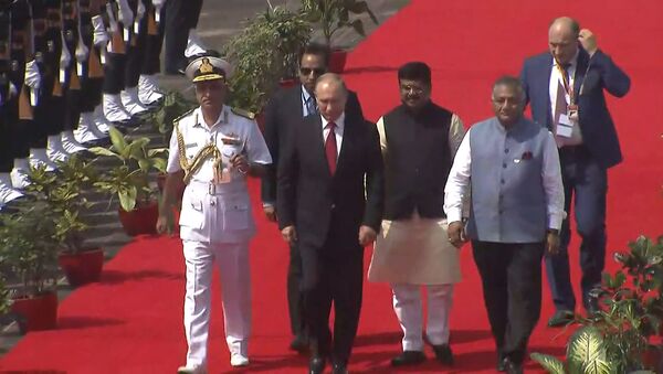 Putin asiste a la 8ª cumbre de los BRICS en la India - Sputnik Mundo