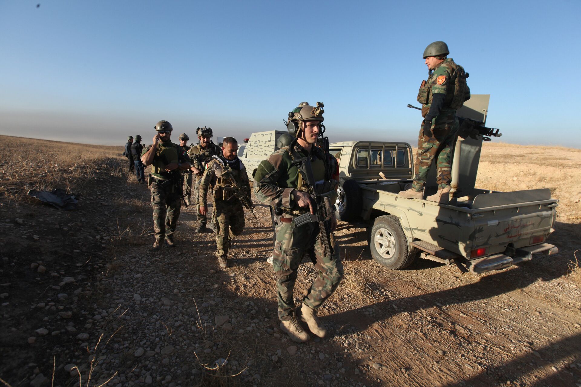 Peshmerga avanza en el este de Mosul para atacar a militantes del Estado Islámico - Sputnik Mundo, 1920, 02.03.2022