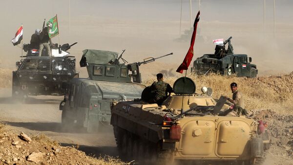 Fuerzas iraquíes en las afueras de Mosul - Sputnik Mundo