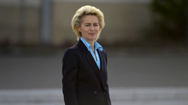 Ministra de defensa de Alemania Ursula von der Leyen - Sputnik Mundo
