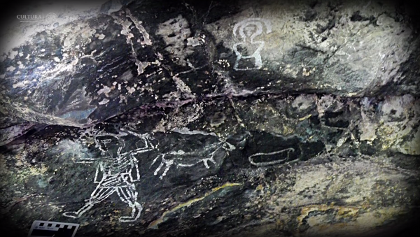 Descubren imágenes sorprendentes en cuevas de México - Sputnik Mundo