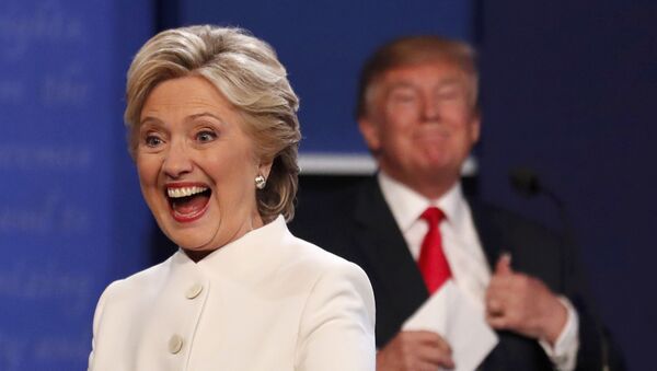 Hillary Clinton y Donald Trump, candidatos a la presidencia de EEUU - Sputnik Mundo