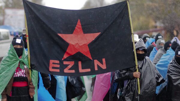 Partidarios de EZLN (archivo) - Sputnik Mundo
