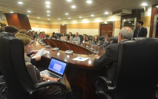 Panel de discusión sobre proceso de paz en Colombia - Sputnik Mundo