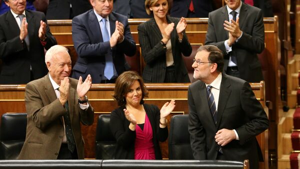 El debate de investidura de Mariano Rajoy en el Congreso de los Diputados en España (archivo) - Sputnik Mundo