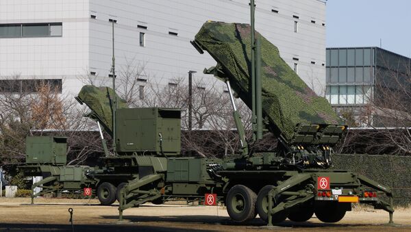 Los sistemas antimisiles japoneses de fabricación estadounidense, Patriot, desplegados en Tokio, el 31 de enero de 2016 - Sputnik Mundo
