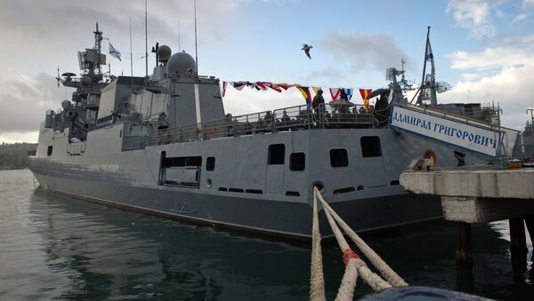Fragata rusa Almirante Grigoróvich - Sputnik Mundo