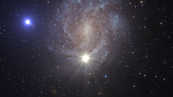 Supernova and the ejected star - Sputnik Mundo