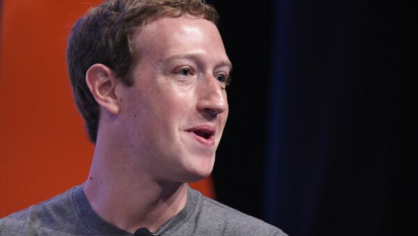 Mark Zuckerberg, fundador y presidente de Facebook - Sputnik Mundo