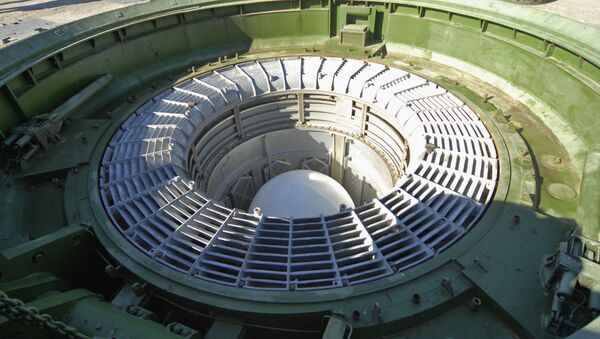 Un silo de un misil balístico ruso (imagen referencial) - Sputnik Mundo