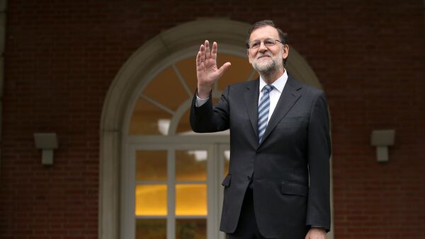 Mariano Rajoy tras retomar la presidencia del Gobierno español - Sputnik Mundo