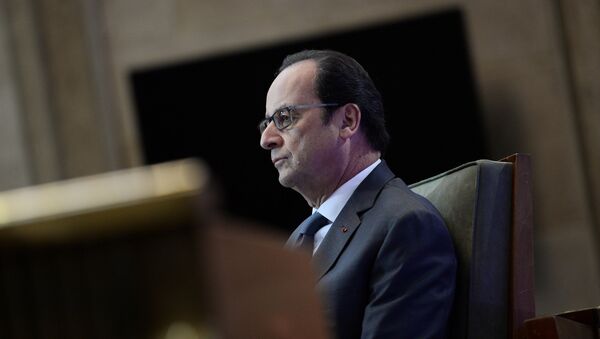 Francois Hollande, presidente de Francia - Sputnik Mundo