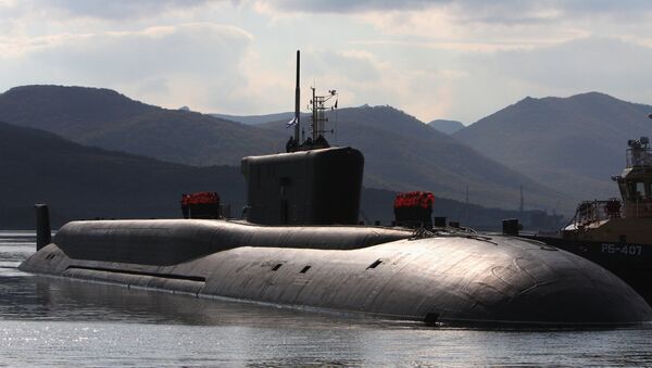 Submarino ruso Borei (imagen referencial) - Sputnik Mundo