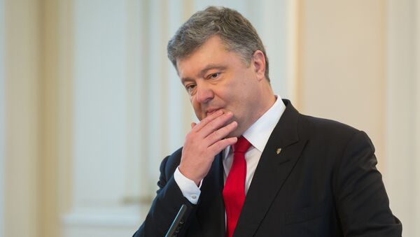 Petro Poroshenko, presidente de Ucrania - Sputnik Mundo