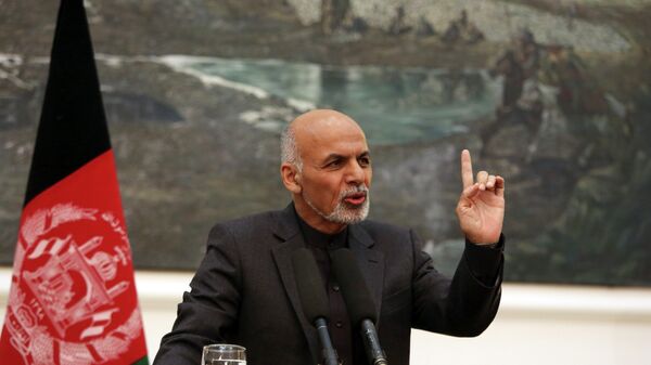 Ashraf Ghani, presidente de Afganistán - Sputnik Mundo
