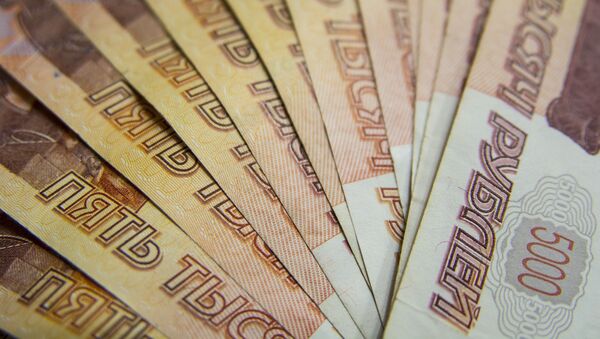 Rublos, moneda nacional rusa - Sputnik Mundo