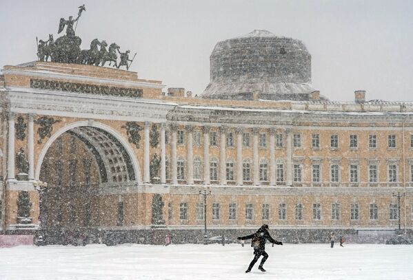 La plaza del Palacio de San Petersburgo - Sputnik Mundo