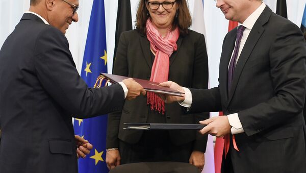 Acuerdo entre Ecuador y la UE - Sputnik Mundo