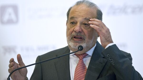 Multimillonario mexicano Carlos Slim (archivo) - Sputnik Mundo