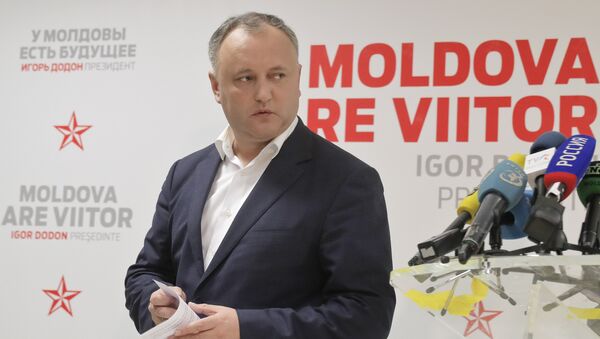 Igor Dodon, el presidente electo de Moldavia - Sputnik Mundo