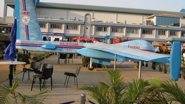 El dron indio de combate Rustom - Sputnik Mundo