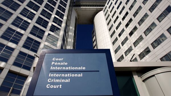 The entrance of the International Criminal Court (ICC) is seen in The Hague, Netherlands - Sputnik Mundo
