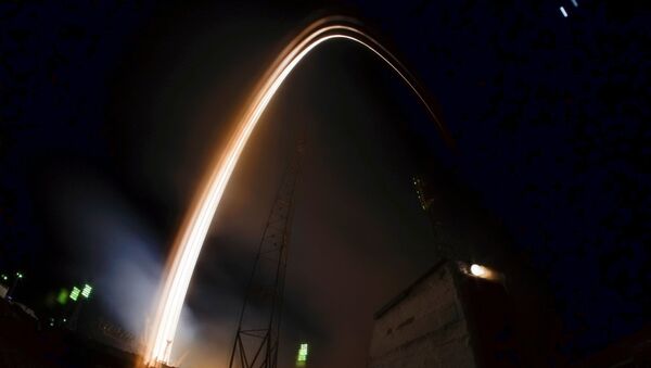El lanzamiento del cohete portador Soyuz MS-03, Baiconur (archivo) - Sputnik Mundo
