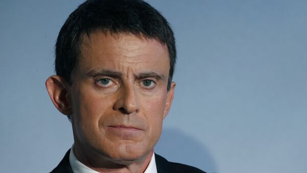 Manuel Valls, primer ministro de Francia - Sputnik Mundo
