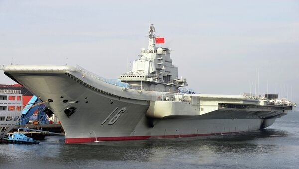 El portaviones chino Liaoning (imagen referencial) - Sputnik Mundo