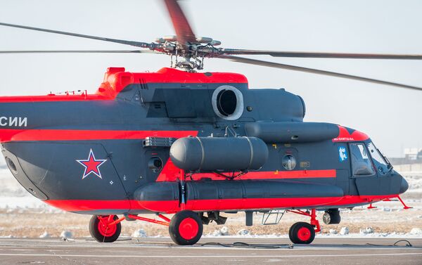 Helicóptero ártico Mi-8AMTSh-VA - Sputnik Mundo