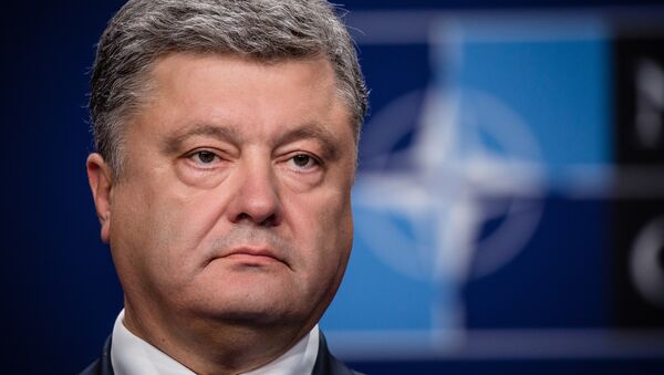 Ukraine's President Petro Poroshenko - Sputnik Mundo