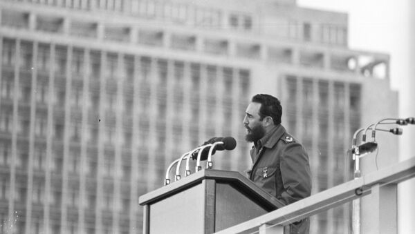 Fidel Castro, líder de la Revolución cubana - Sputnik Mundo