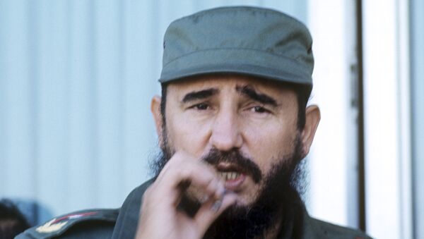 Fidel Castro, líder de la Revolución cubana (archivo) - Sputnik Mundo