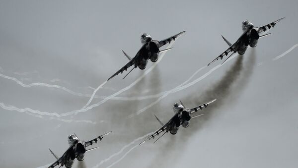 Aviones de combate MiG-29 (imagen ilustrativa) - Sputnik Mundo