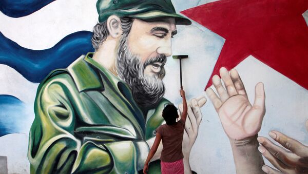 La imagen de Fidel Castro - Sputnik Mundo