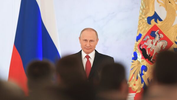 El mensaje anual de Vladímir Putin a la Asamblea Federal (2016) - Sputnik Mundo