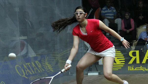 Jugadora egipcia de squash Nour El Sherbini - Sputnik Mundo