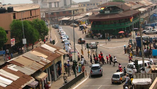 Accra, la capital de Ghana - Sputnik Mundo