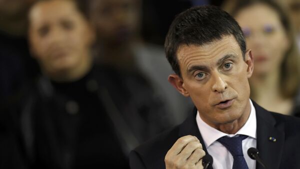 Primer ministro francés Manuel Valls - Sputnik Mundo