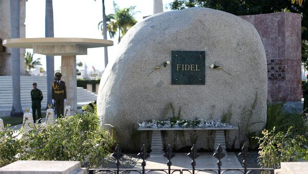 La tumba de Fidel Castro (archivo) - Sputnik Mundo