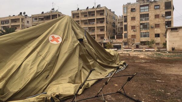 Hospital ruso bombardeado en Siria - Sputnik Mundo