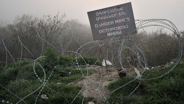 La situación en Nagorno Karabaj (archivo) - Sputnik Mundo