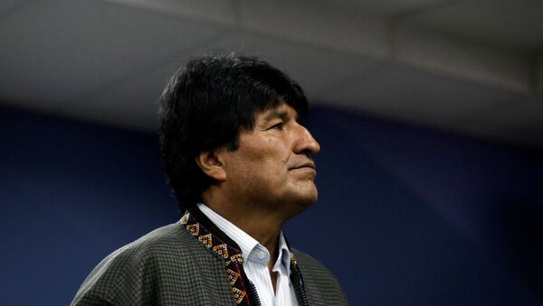 Evo Morales, presidente boliviano - Sputnik Mundo