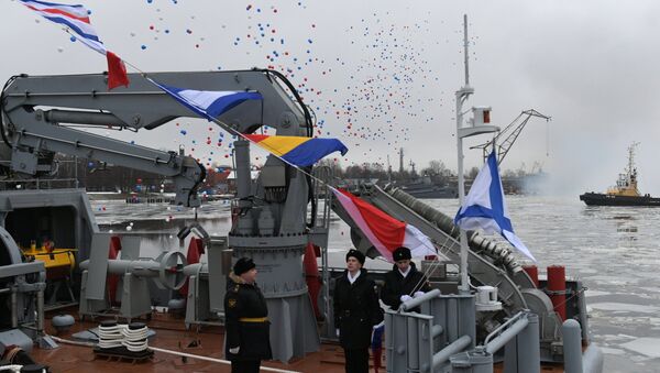 Aleksandr Obukhov, nueva embarcación cazaminas de la Armada Rusa - Sputnik Mundo